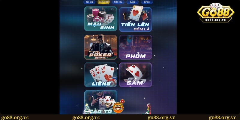 Kho trò chơi bài Vip79 hấp dẫn, đáp ứng mọi nhu cầu của hội viên